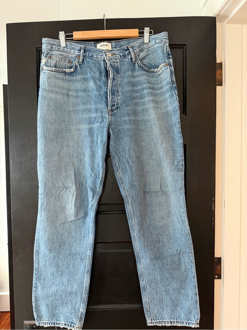 Agolde Light Wash Relaxed Women’s Jeans